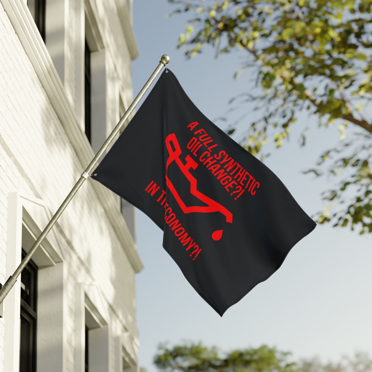 Oil Change Flag