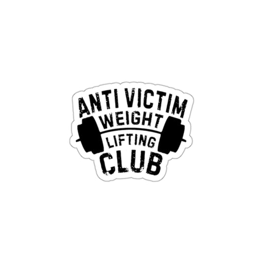 Anti Victim Weight Sticker