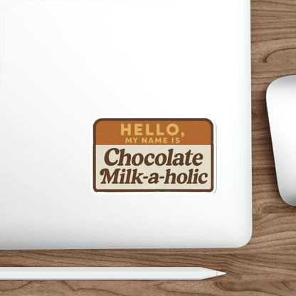 Chocolate Milk A Holic Sticker