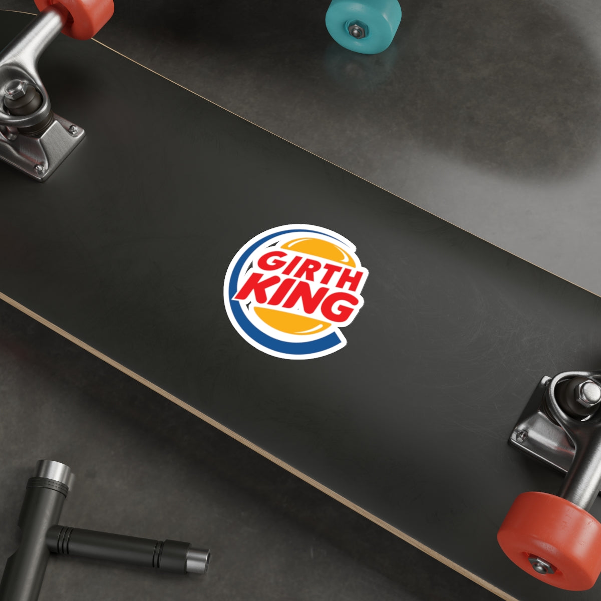 Girth King Sticker
