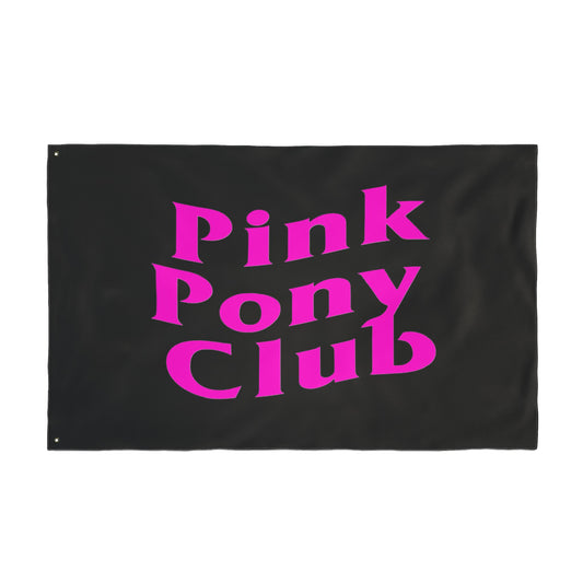 Pink Pony Club Flag