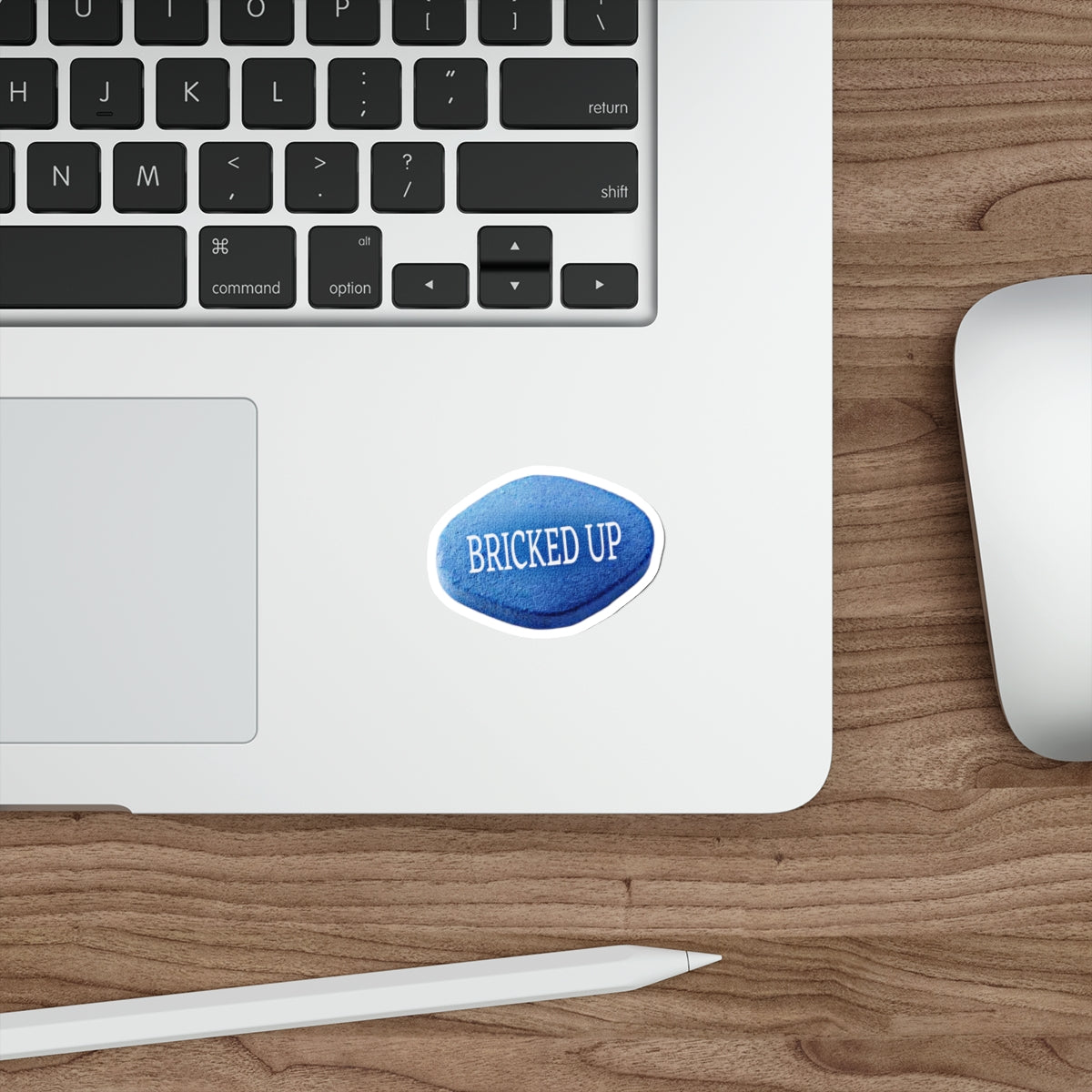 Bricked Up Sticker