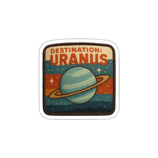 Destination Uranus Sticker