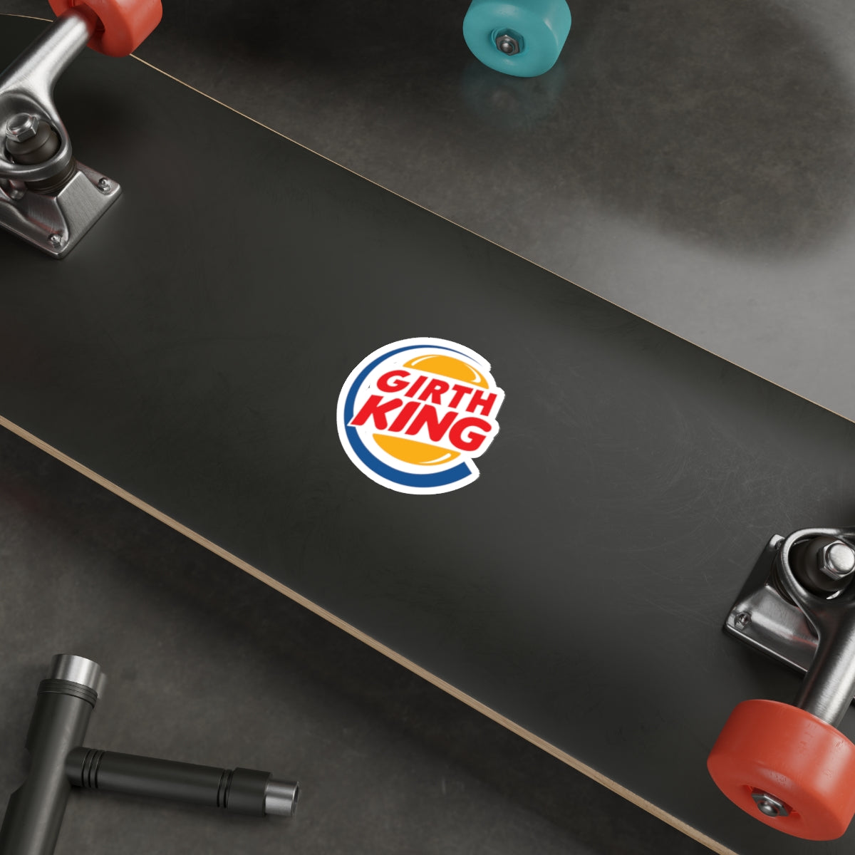 Girth King Sticker