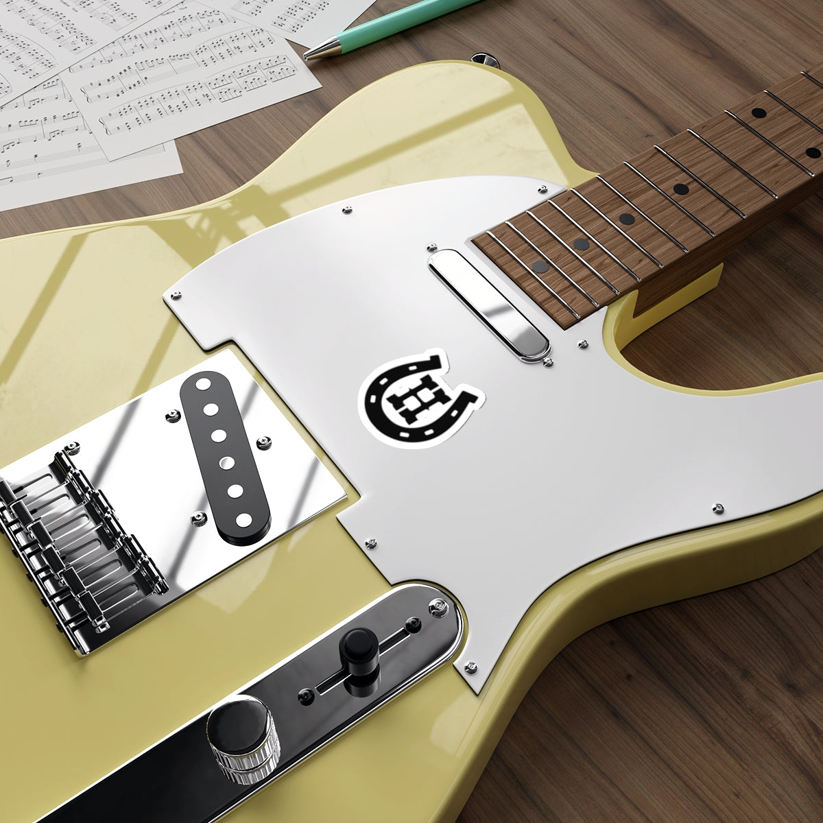 Hoedown Logo Sticker