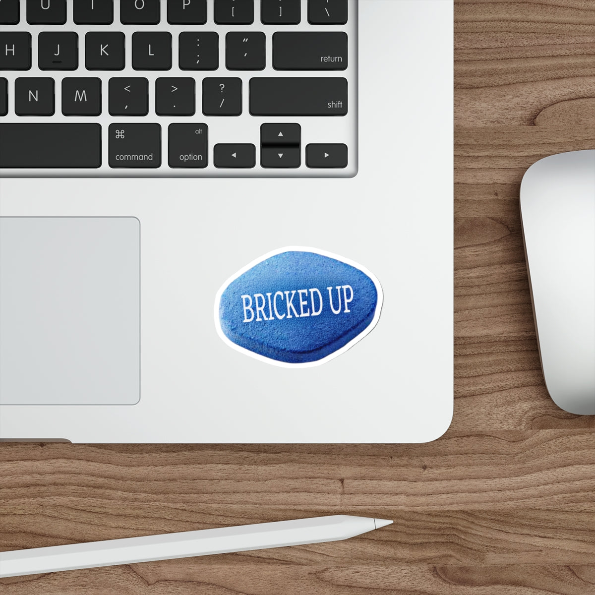 Bricked Up Sticker