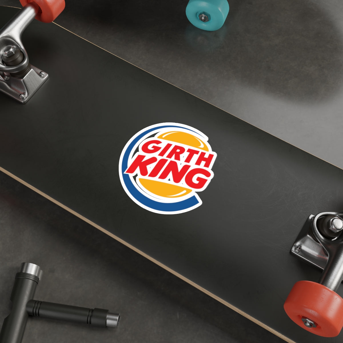 Girth King Sticker