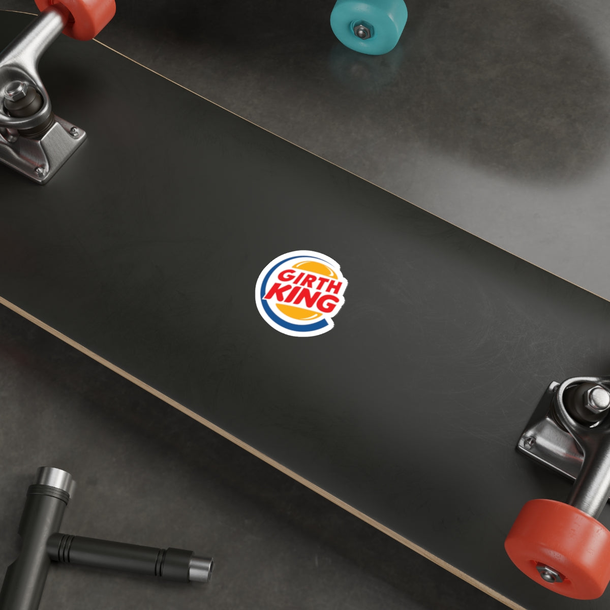 Girth King Sticker